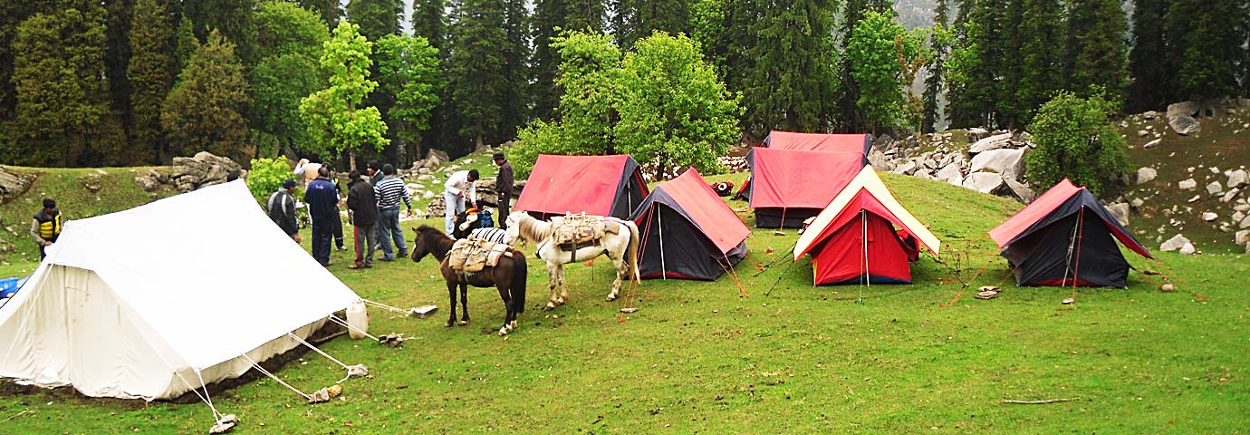 Camping in Spiti Valley